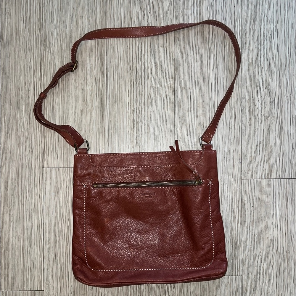 Margot New York Leather Crossbody Bag